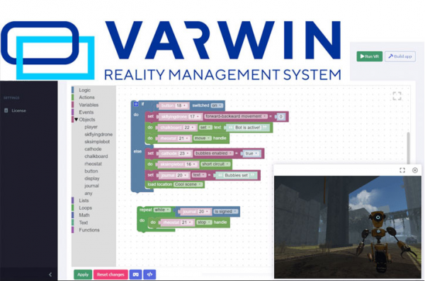 Varwin Education Единая среда для учеников и преподавателей по изучению инновационной технологии — “Виртуальной реальности”