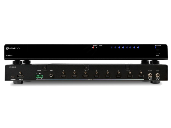 Усилитель распределитель 1х8 HDMI 4K/UHD AT-HDDA-8